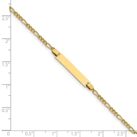 14k Madi K Figaro Baby ID Bracelet