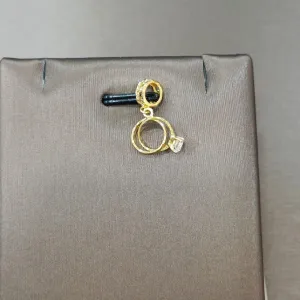 22k / 916 Gold Eternal Glow Ring Charm V2 by Best Gold Shop