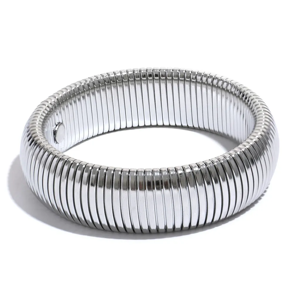 65mm Elastic Thick Bangle Bracelet