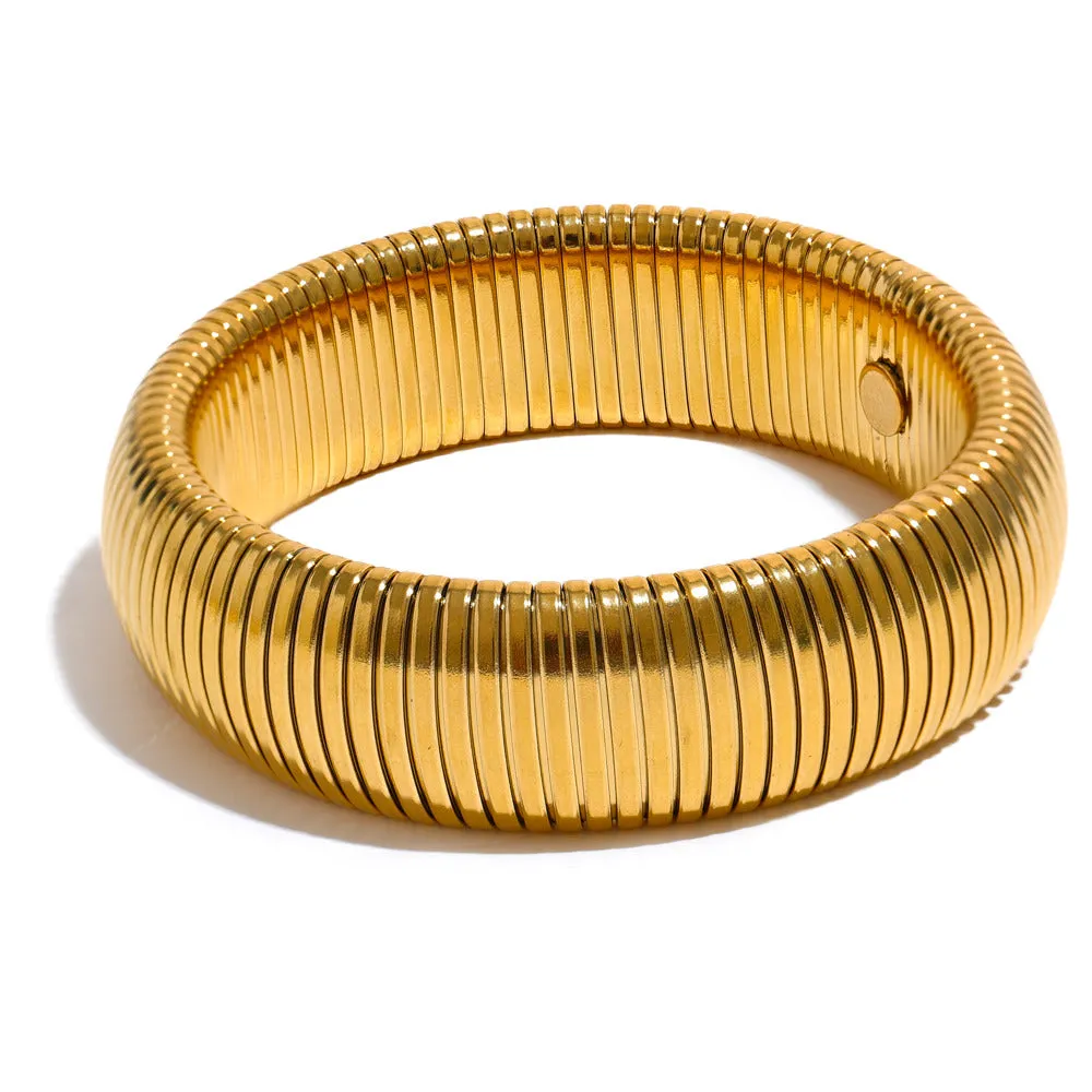 65mm Elastic Thick Bangle Bracelet