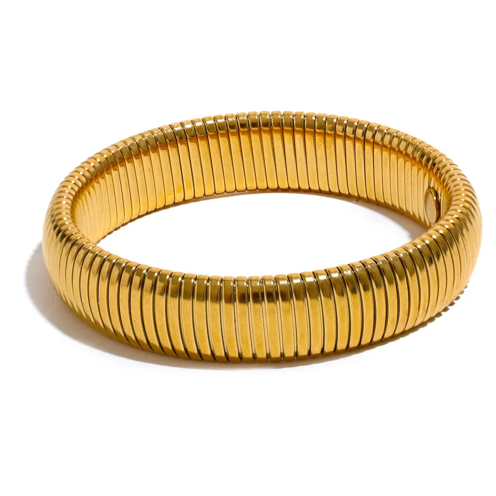 65mm Elastic Thick Bangle Bracelet