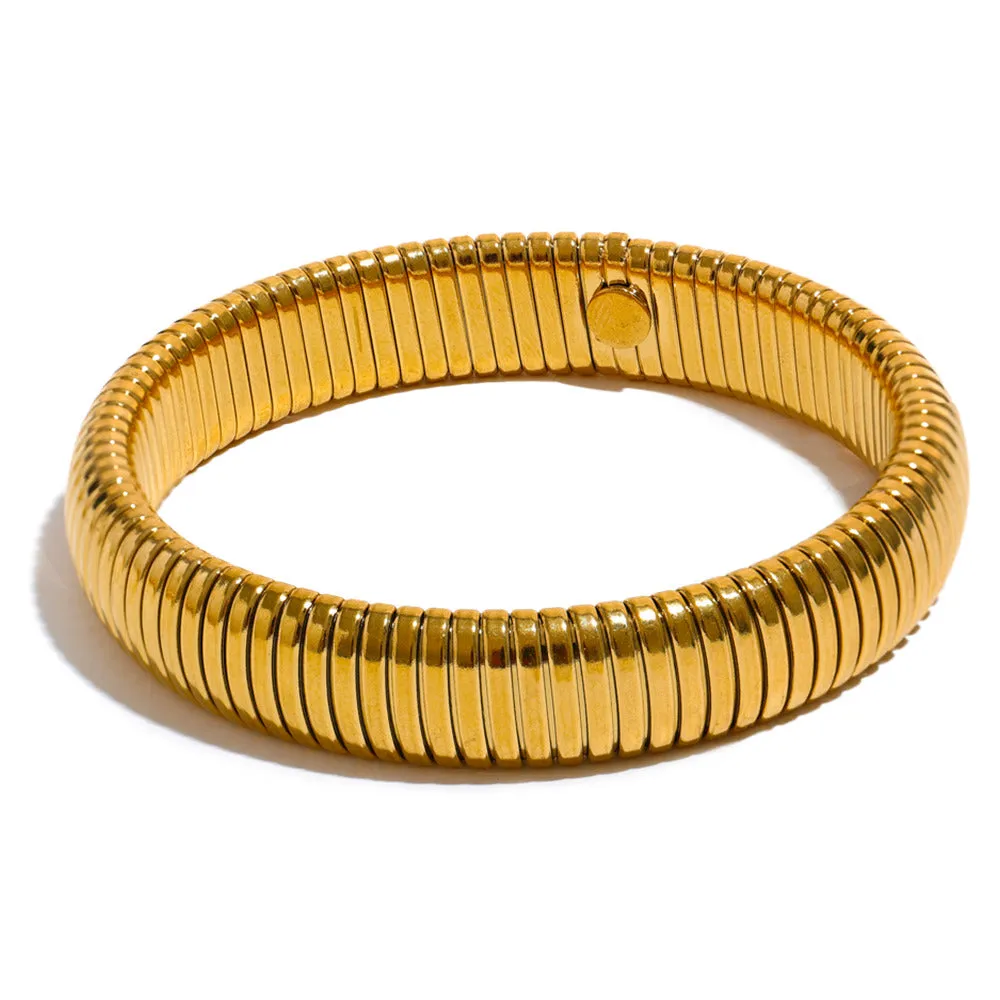 65mm Elastic Thick Bangle Bracelet