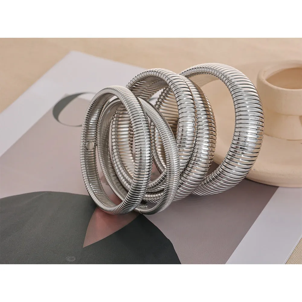 65mm Elastic Thick Bangle Bracelet