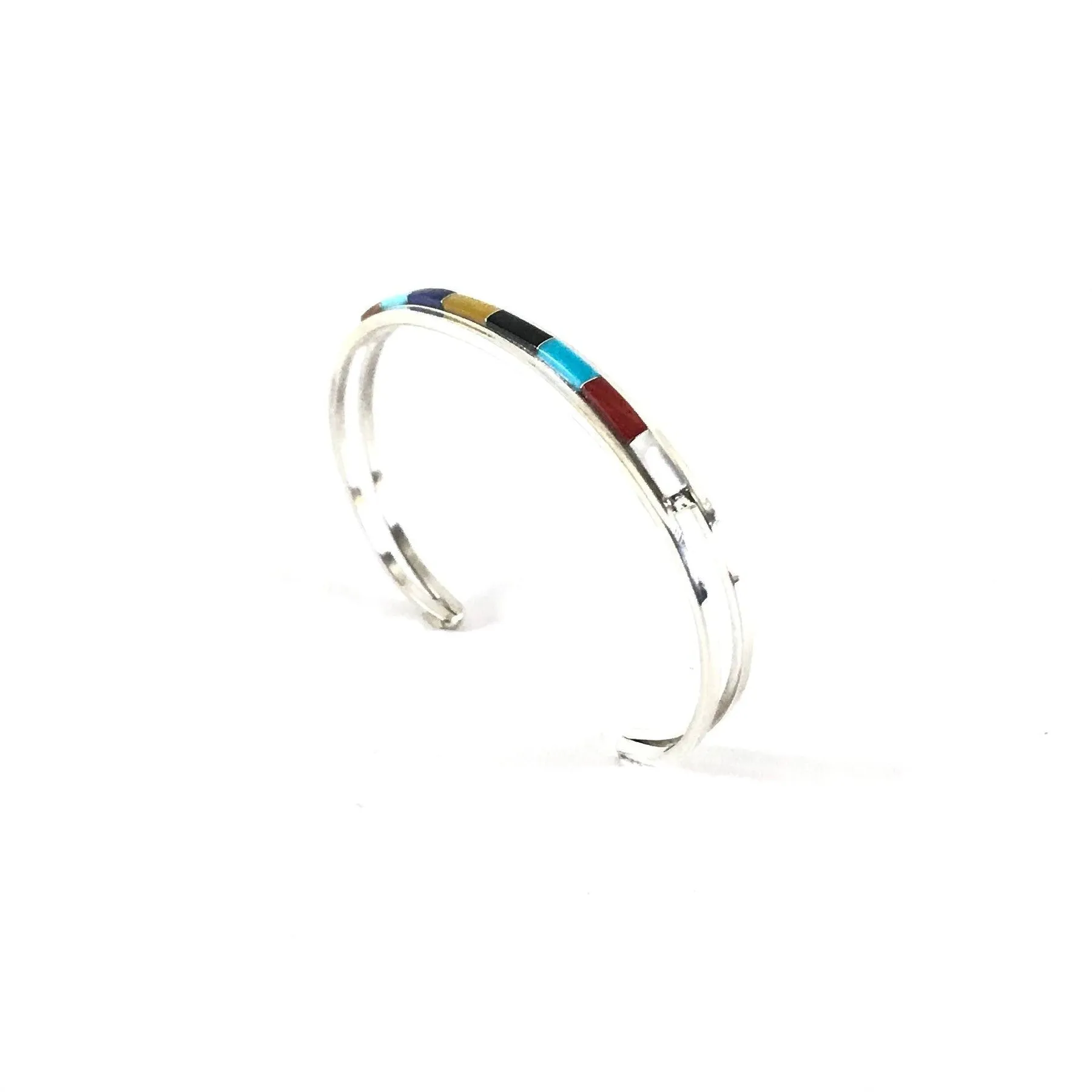 Anson and Letitia Wallace Multi-Gemstone Inlay Bracelet