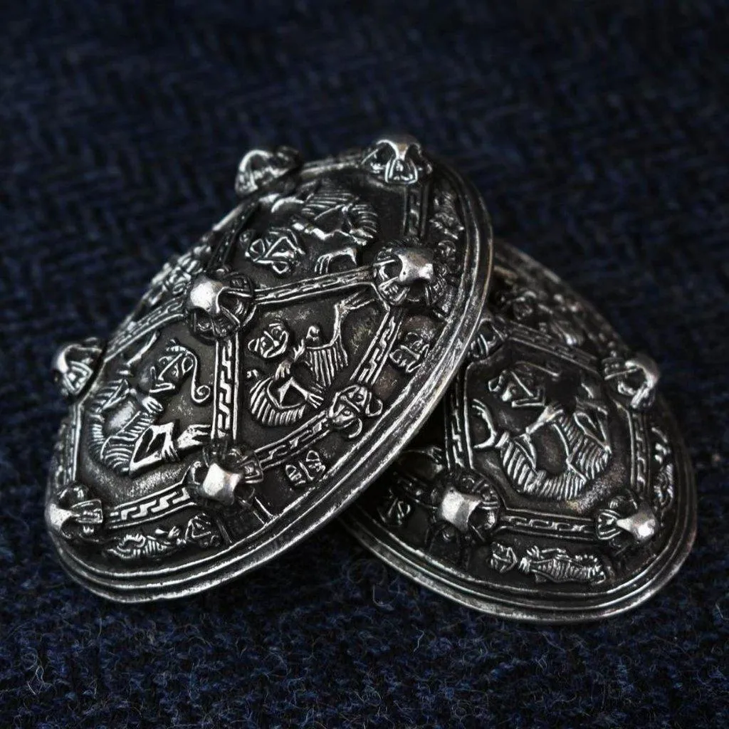 Asgard Pair of Tortoise Brooches