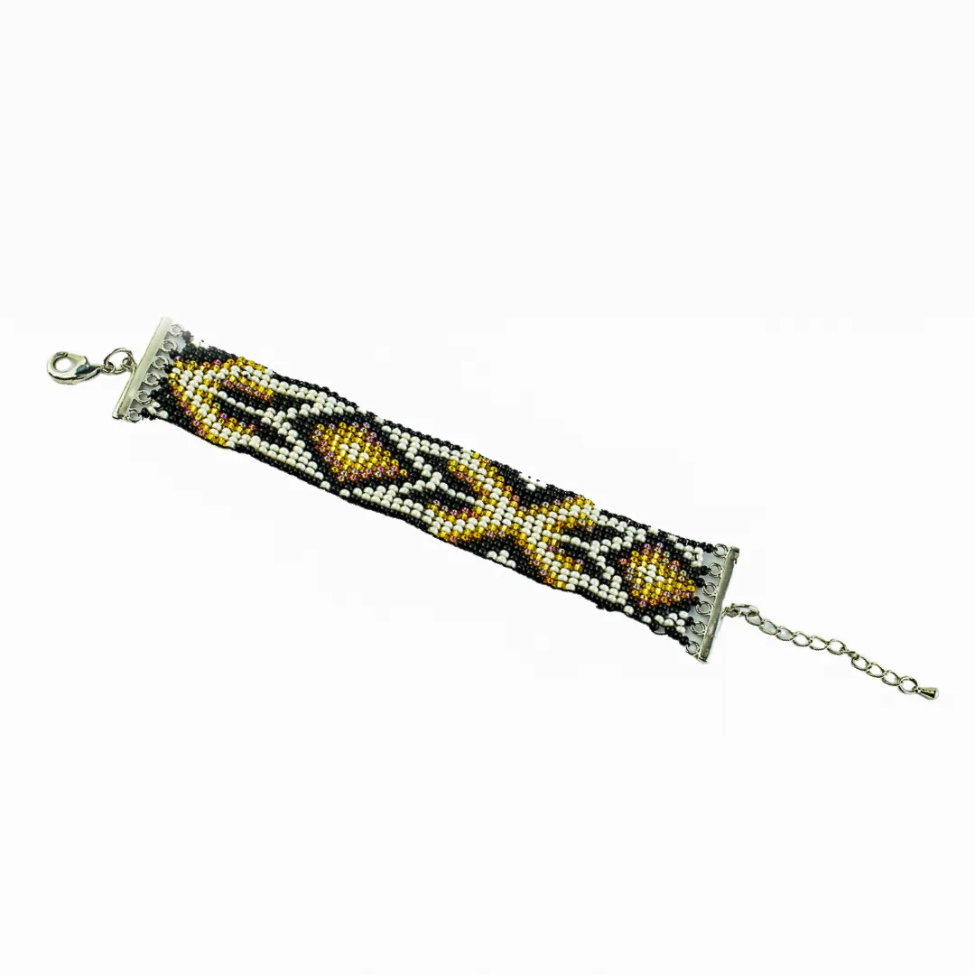 Bella Seed Bead Adjustable Closure Bracelet - Guatemala