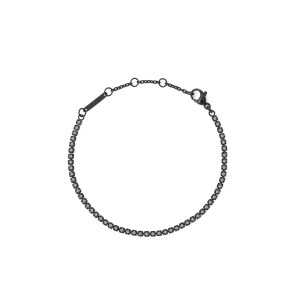 Black Crystal Tennis Bracelet