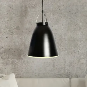 Black/White Modern Bell Pendant Light Fixture for Dining Room