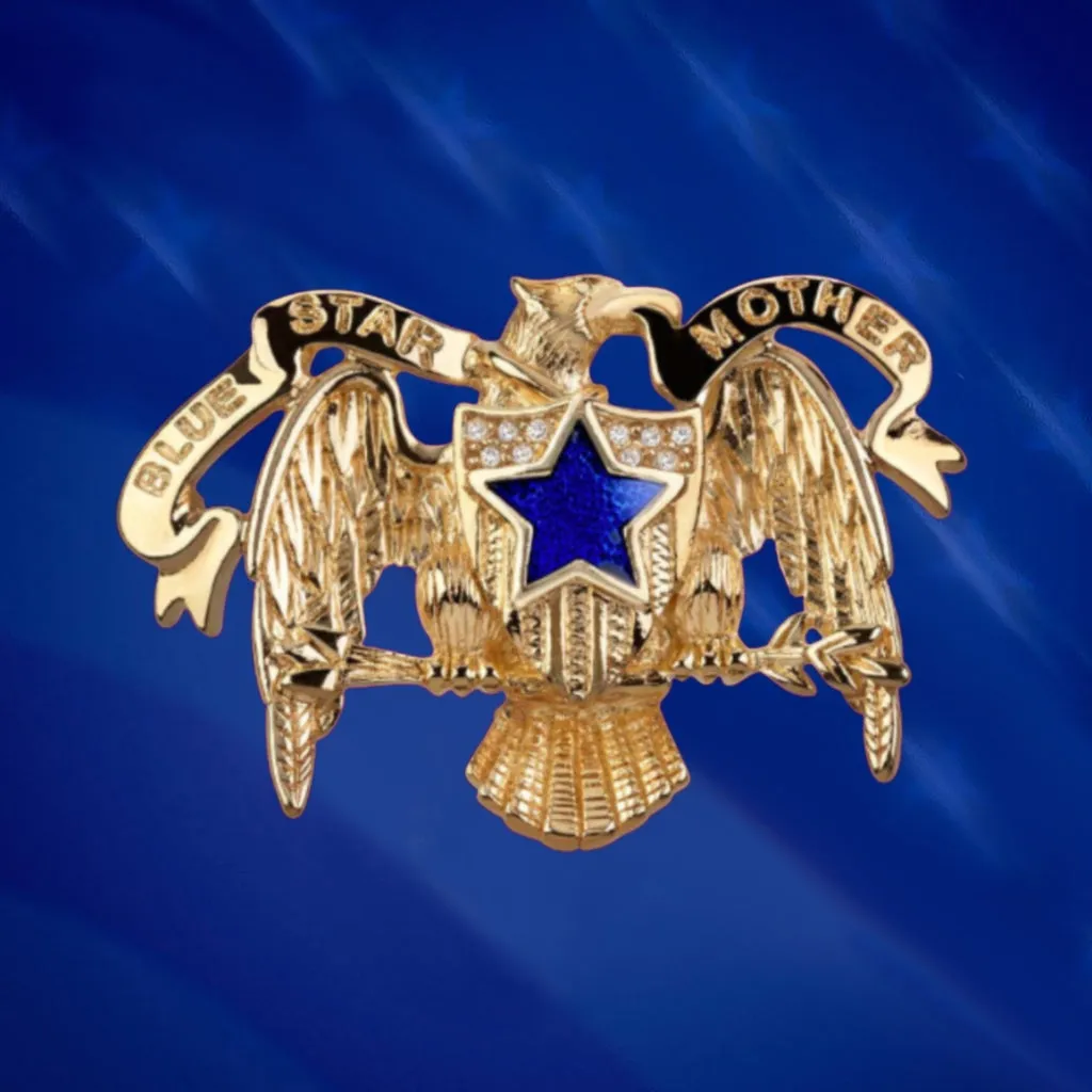 Blue Star Mother Pin