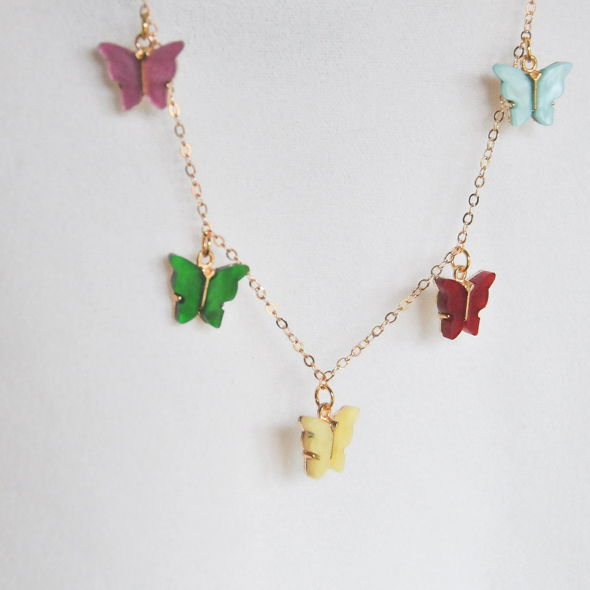 Butterfly Garden Necklace