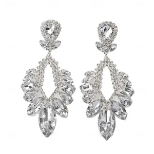 Chic Geometric Imitation Diamond Stud Earrings for Women - Perfect for Weddings, Parties, and Everyday Elegance!