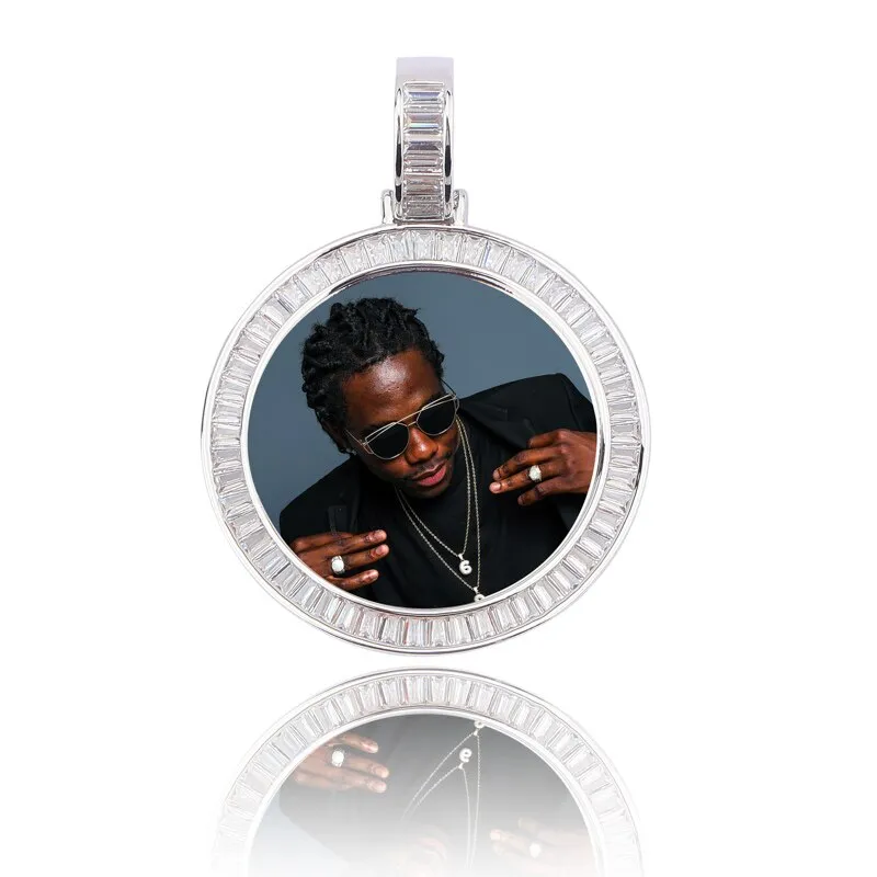 Custom Made Photo Medallions Necklace & Pendant With Hip hop Jewelry