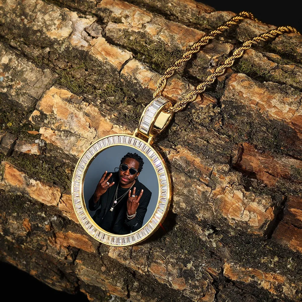 Custom Made Photo Medallions Necklace & Pendant With Hip hop Jewelry