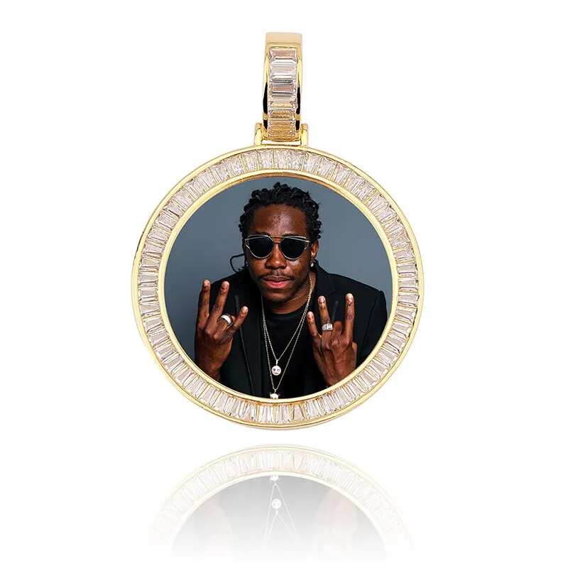 Custom Made Photo Medallions Necklace & Pendant With Hip hop Jewelry