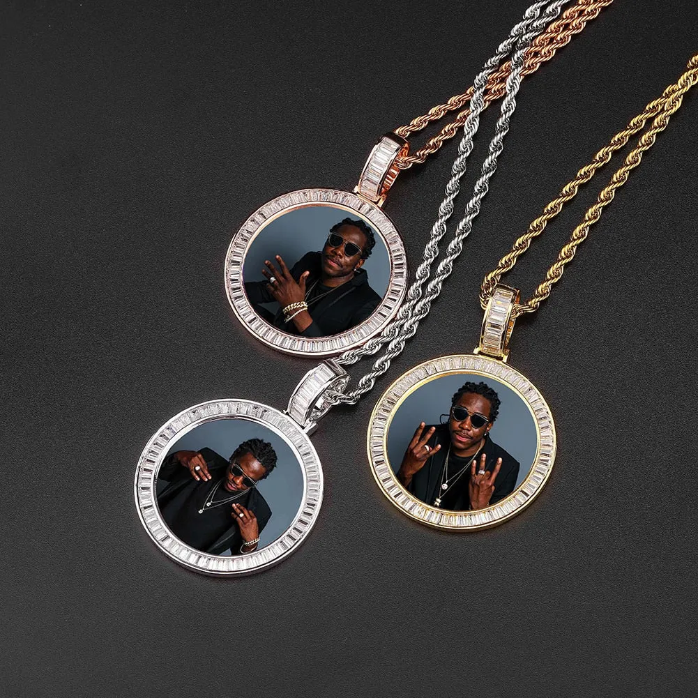 Custom Made Photo Medallions Necklace & Pendant With Hip hop Jewelry