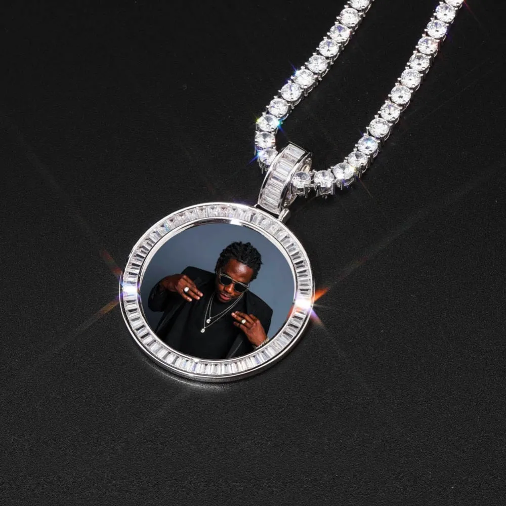 Custom Made Photo Medallions Necklace & Pendant With Hip hop Jewelry