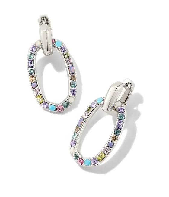 DEVIN CRYSTAL LINK EARRING