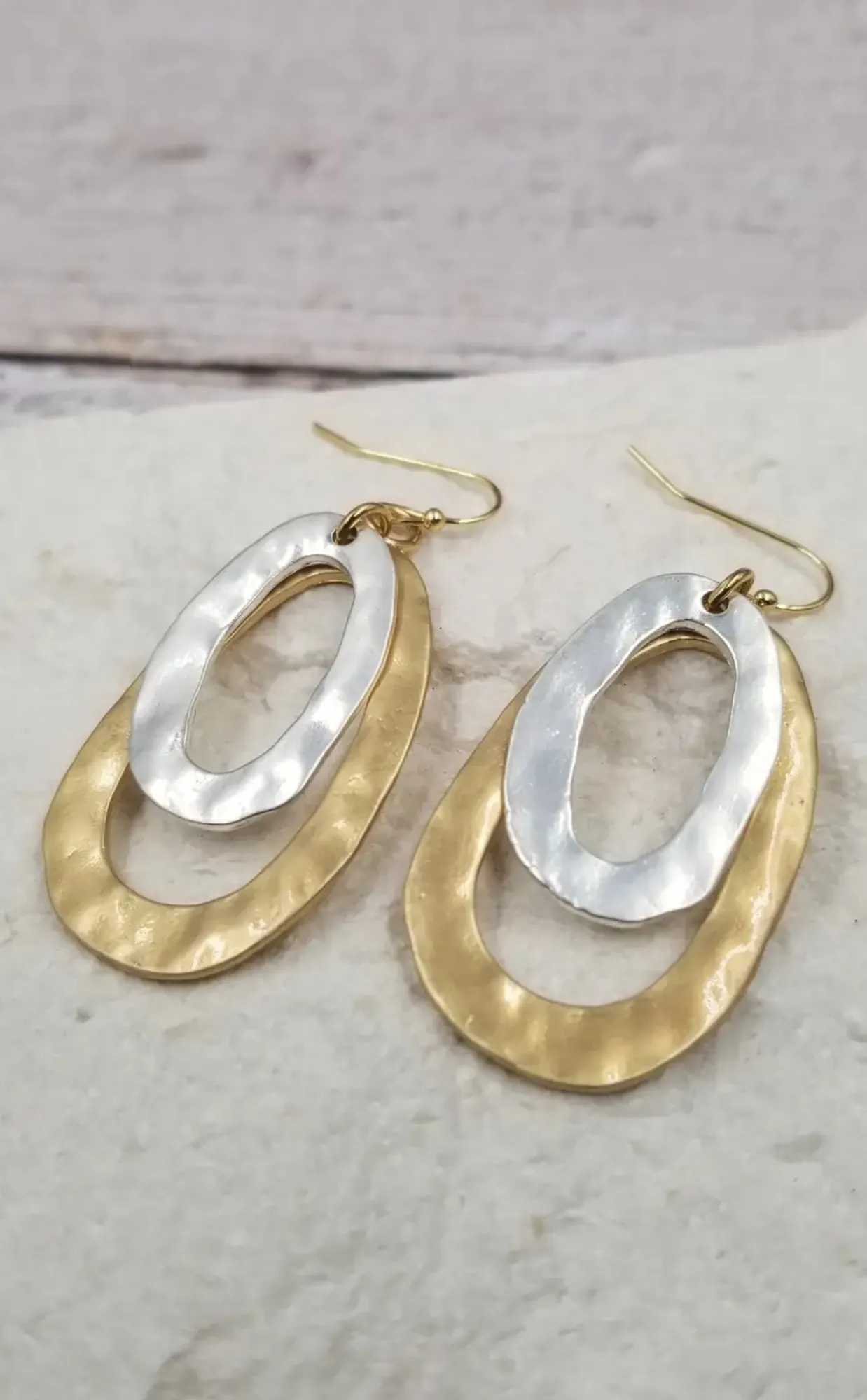 Double Oval Earrings