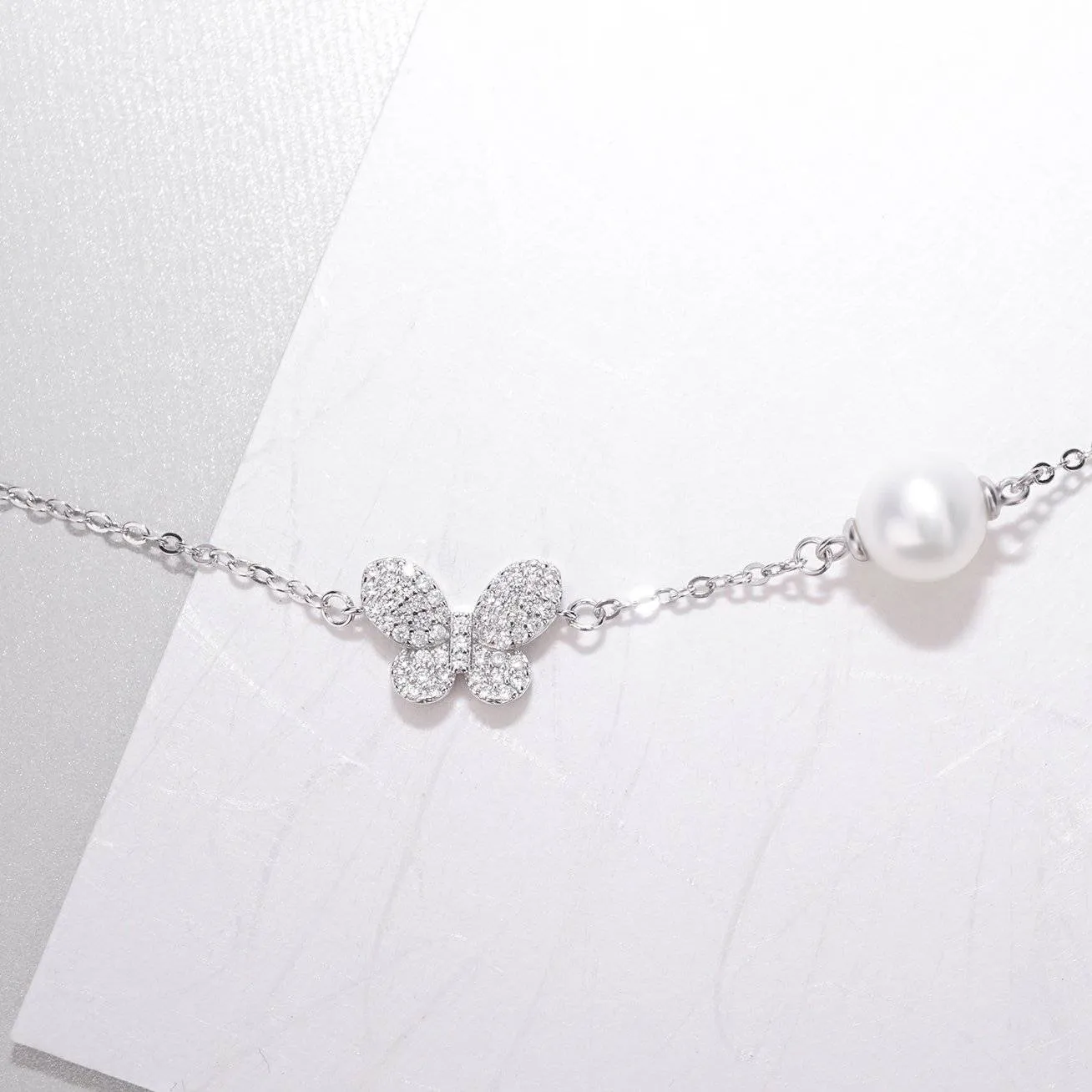 Elegant Freshwater Pearl Bracelet WB00007 | GARDENS