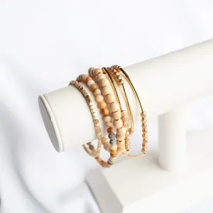 Everyday Wrap Bracelet Stack