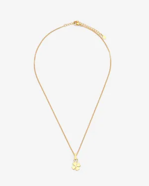 Flower Necklace - Gold