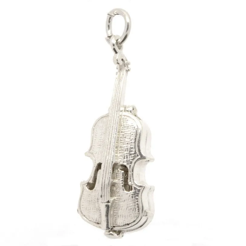 Gold Opening Violin Charm