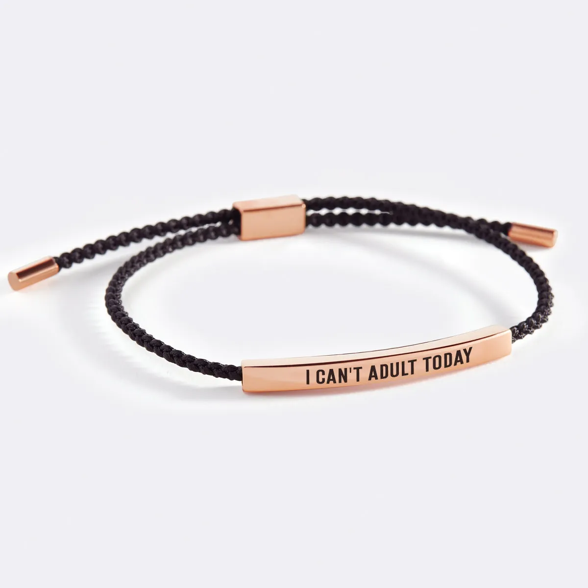 I Can't Adult Today Inspire Bracelet