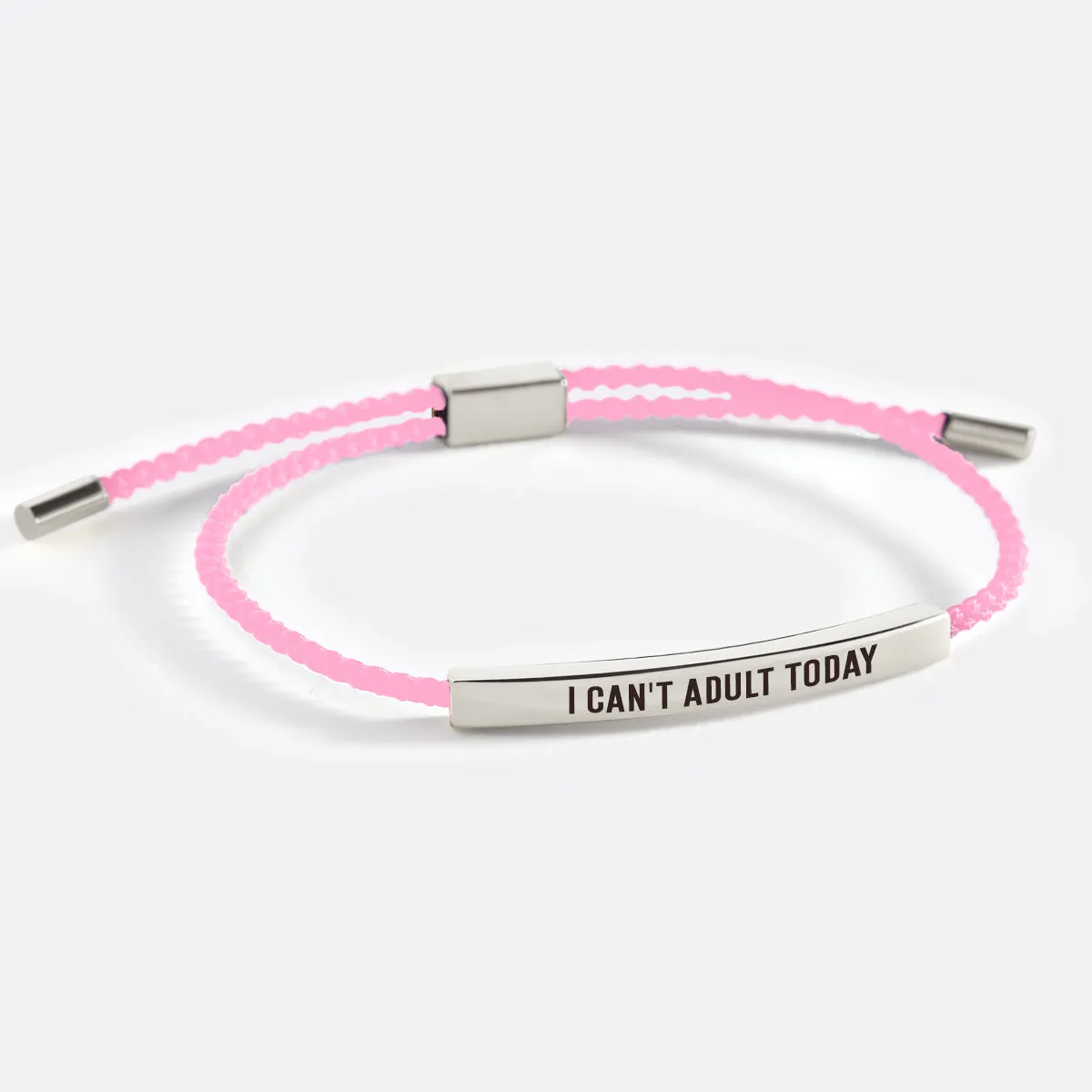 I Can't Adult Today Inspire Bracelet