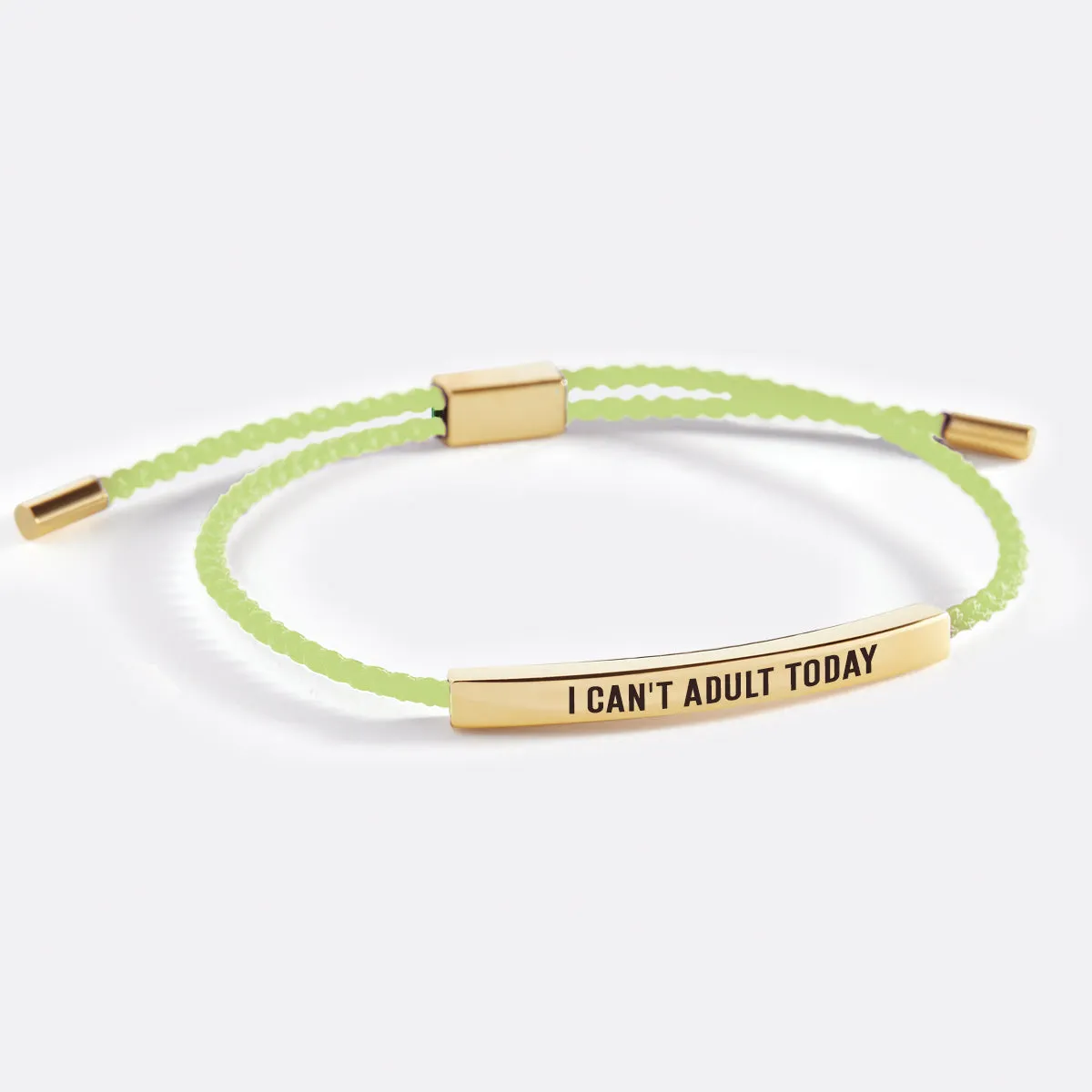 I Can't Adult Today Inspire Bracelet