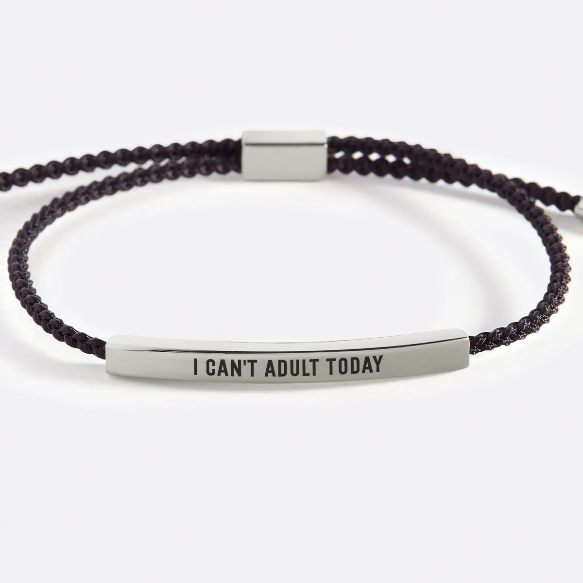 I Can't Adult Today Inspire Bracelet