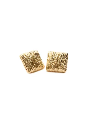 Lorelai Square Earrings - Gold