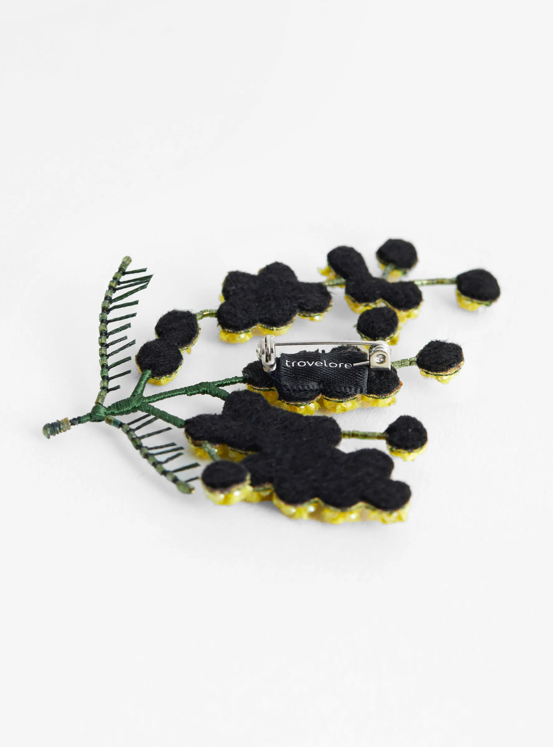 Mimosa Brooch