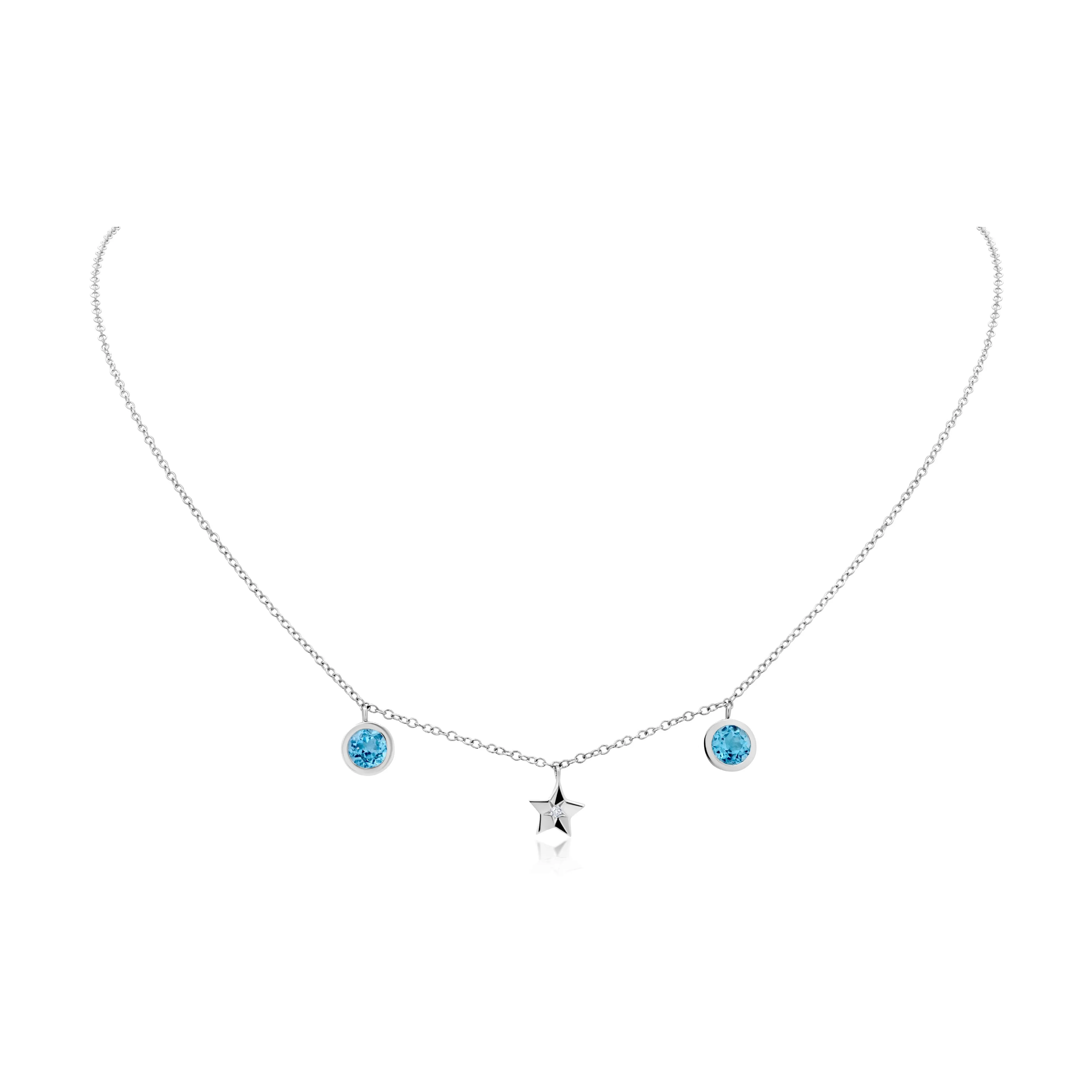 Mini Necklace - 3 Charm