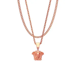 Mister Medusa Rose Gold Necklace