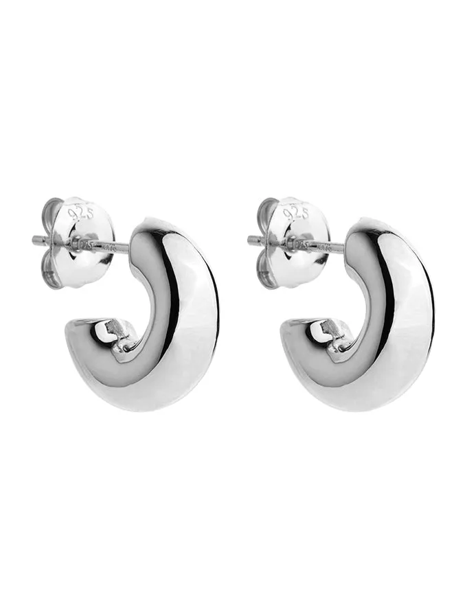 Moonbow Silver Stud Earring