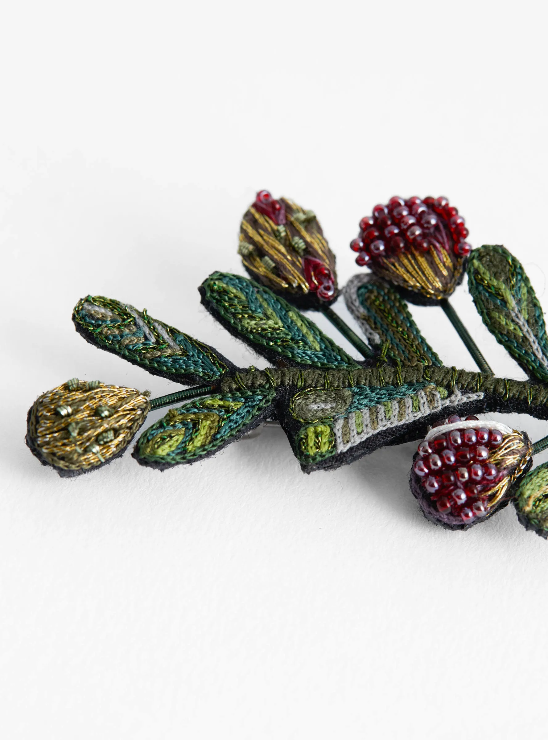 Olive Branch Brooch