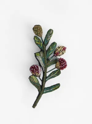 Olive Branch Brooch