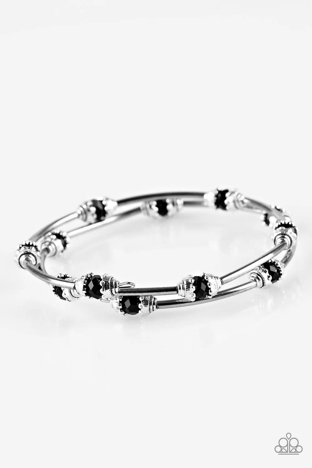 Paparazzi Bracelet ~ Into Infinity - Black