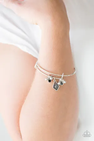 Paparazzi Treasure Charms - Black Bracelet