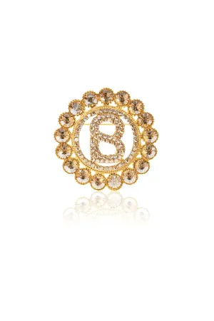 Sara Brooch - Golden