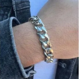 Stainless Steel Bracelet for Man by Israeli designers.