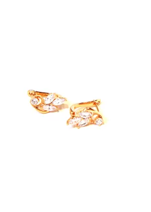 The "Finley" Diamond Huggie earrings