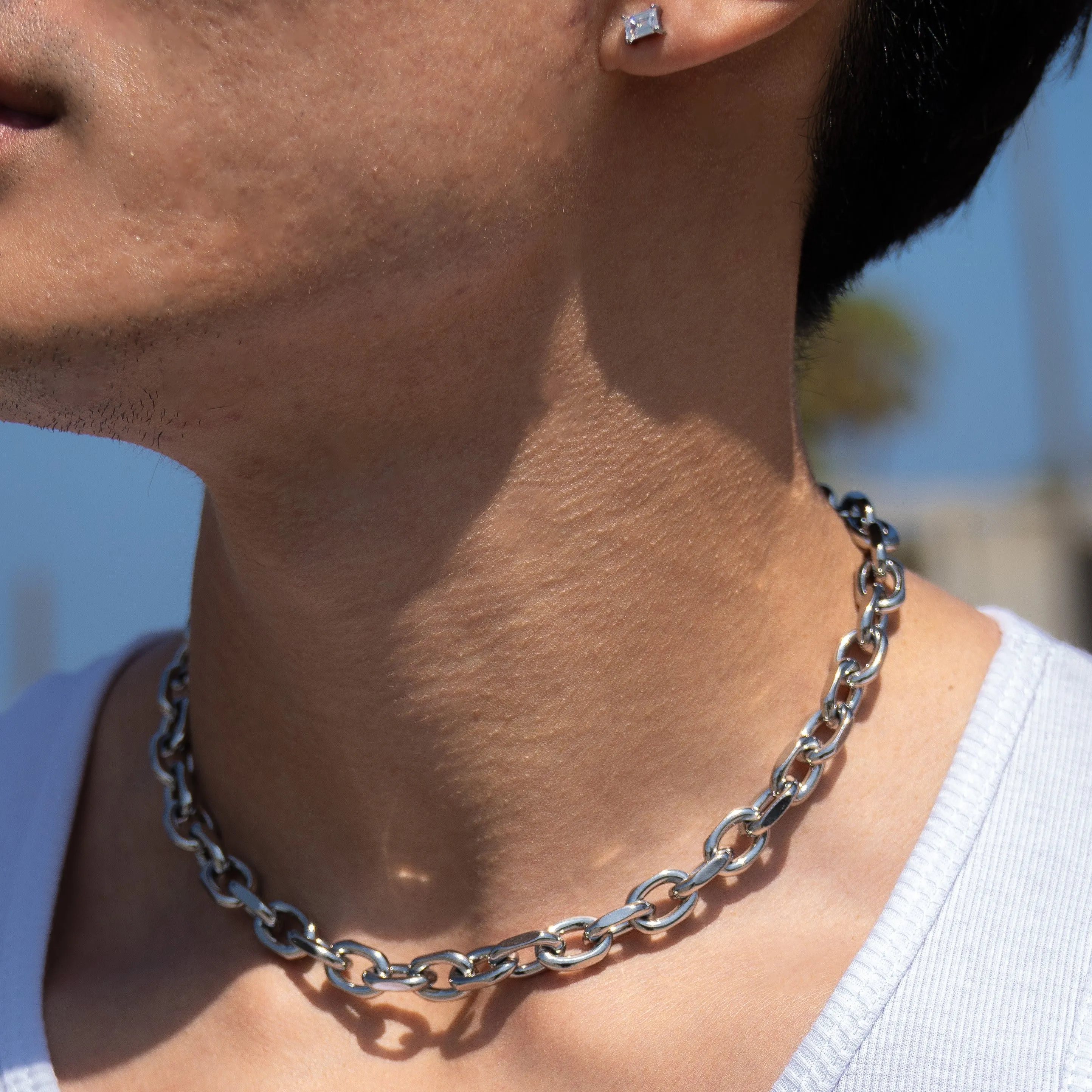 The Toggle Chain - Silver RG177