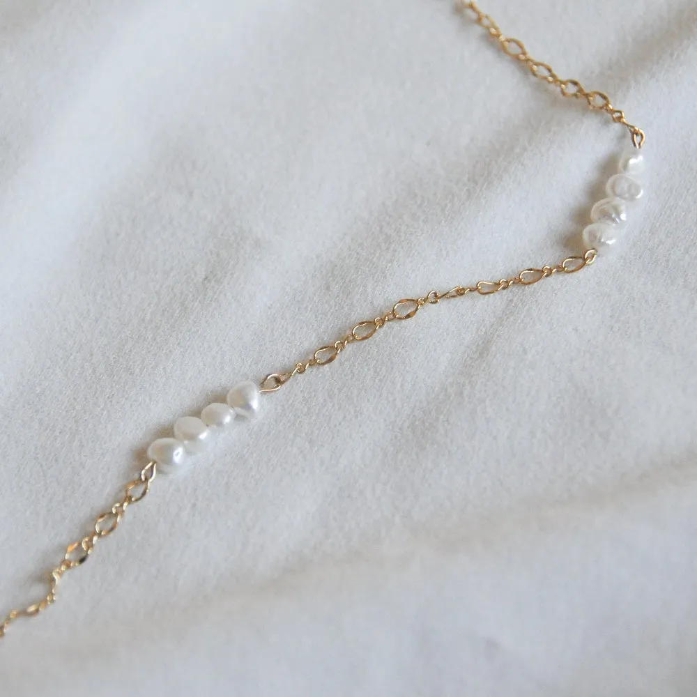 Twisted Pearl Necklace