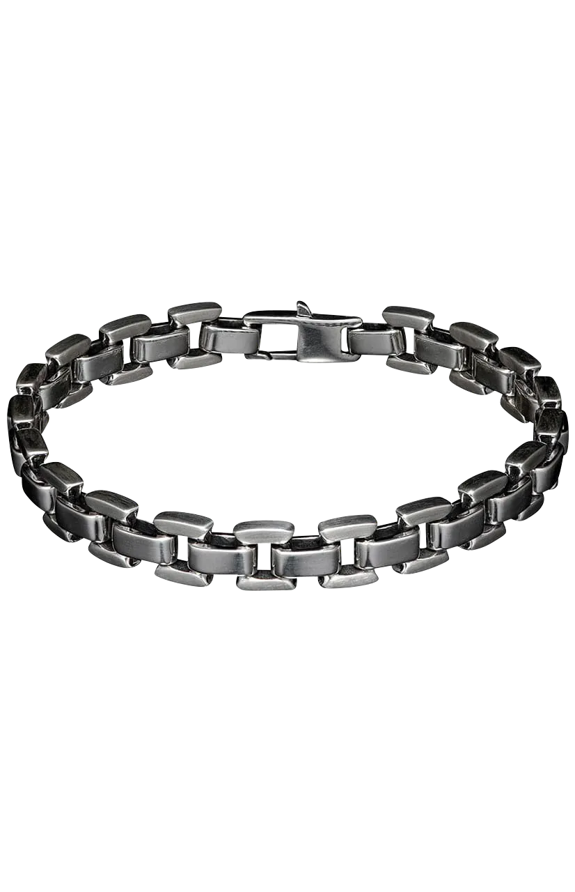 William Henry Sleek Silver Bracelet