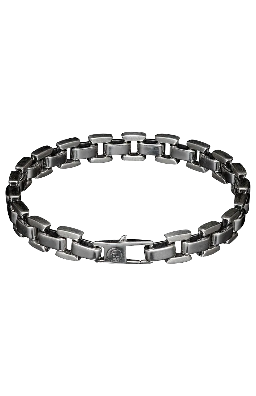 William Henry Sleek Silver Bracelet